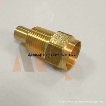 Insertos de latón roscados de torneado CNC (MQ696)